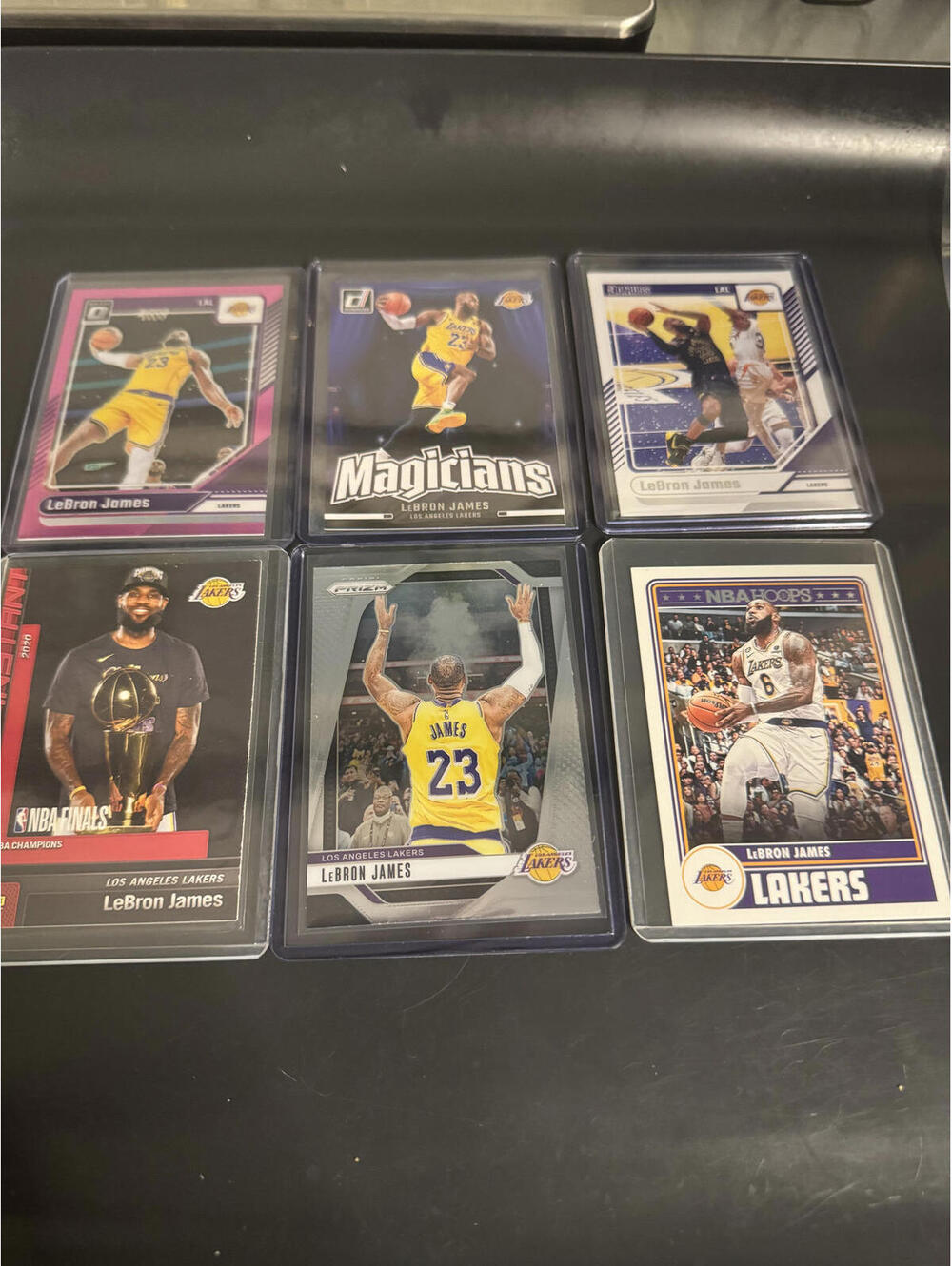 LeBron James Basketball Card Collection - 6 Cards